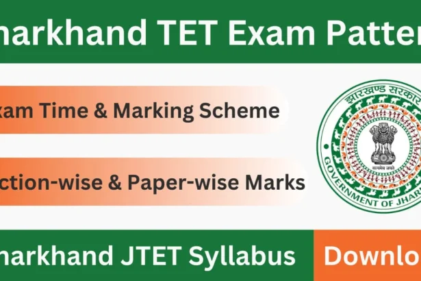 Jharkhand TET Exam Pattern