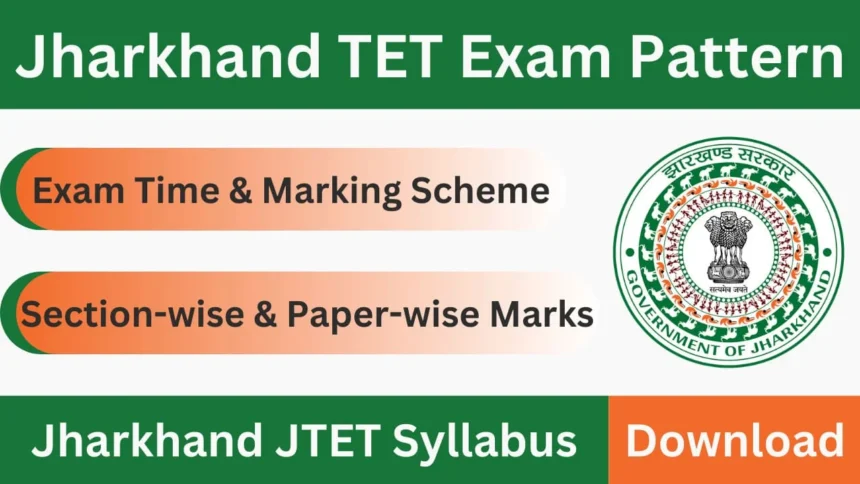 Jharkhand TET Exam Pattern