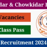 PSSSB Sewadar Chowkidar Recruitment